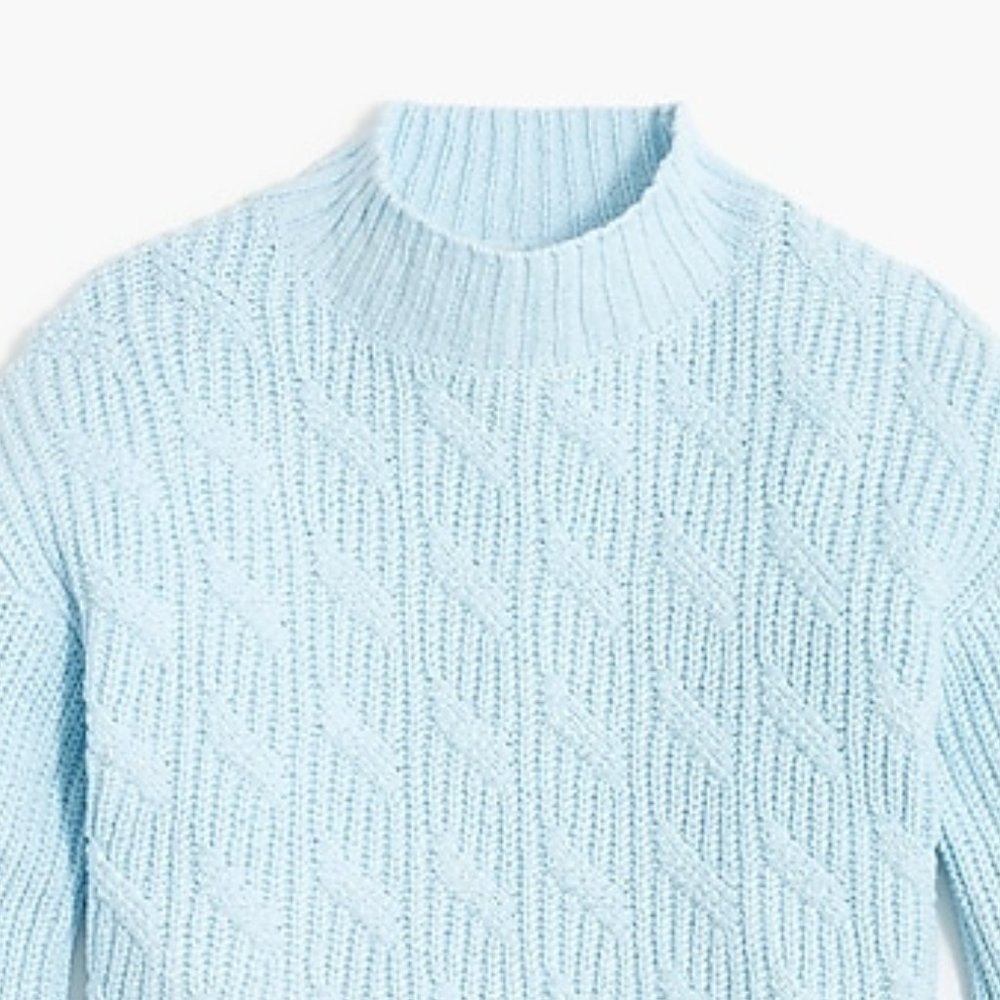 J. Crew Light Blue Women's Sweater - Picture 3 of 8